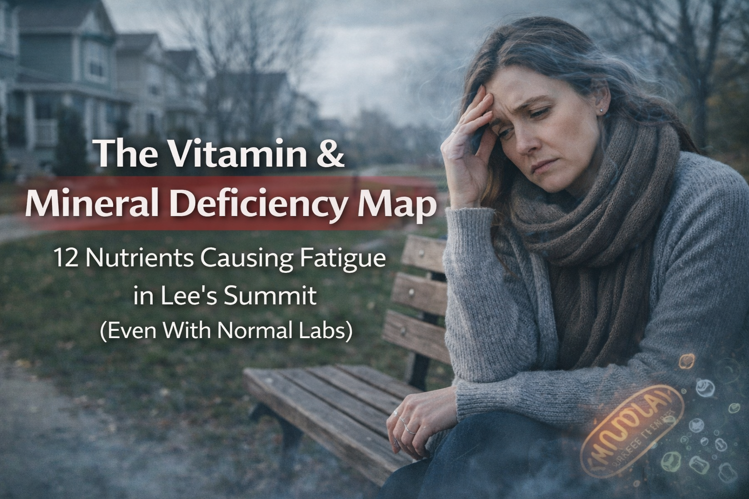 The Vitamin & Mineral Deficiency Map: 12 Nutrients That Cause Fatigue in Lee’s Summit (Even With Normal Labs)
