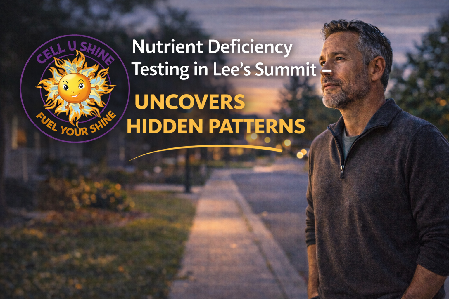 Lee's Summit man reflecting on ongoing low energy despite normal labs – a frequent experience in Kansas City metro communities