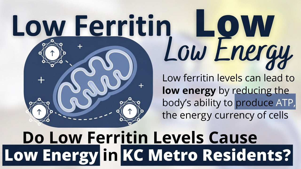 Ferritin Levels & Cellular Energy: Why Low-Normal Feels Draining in the KC Metro
