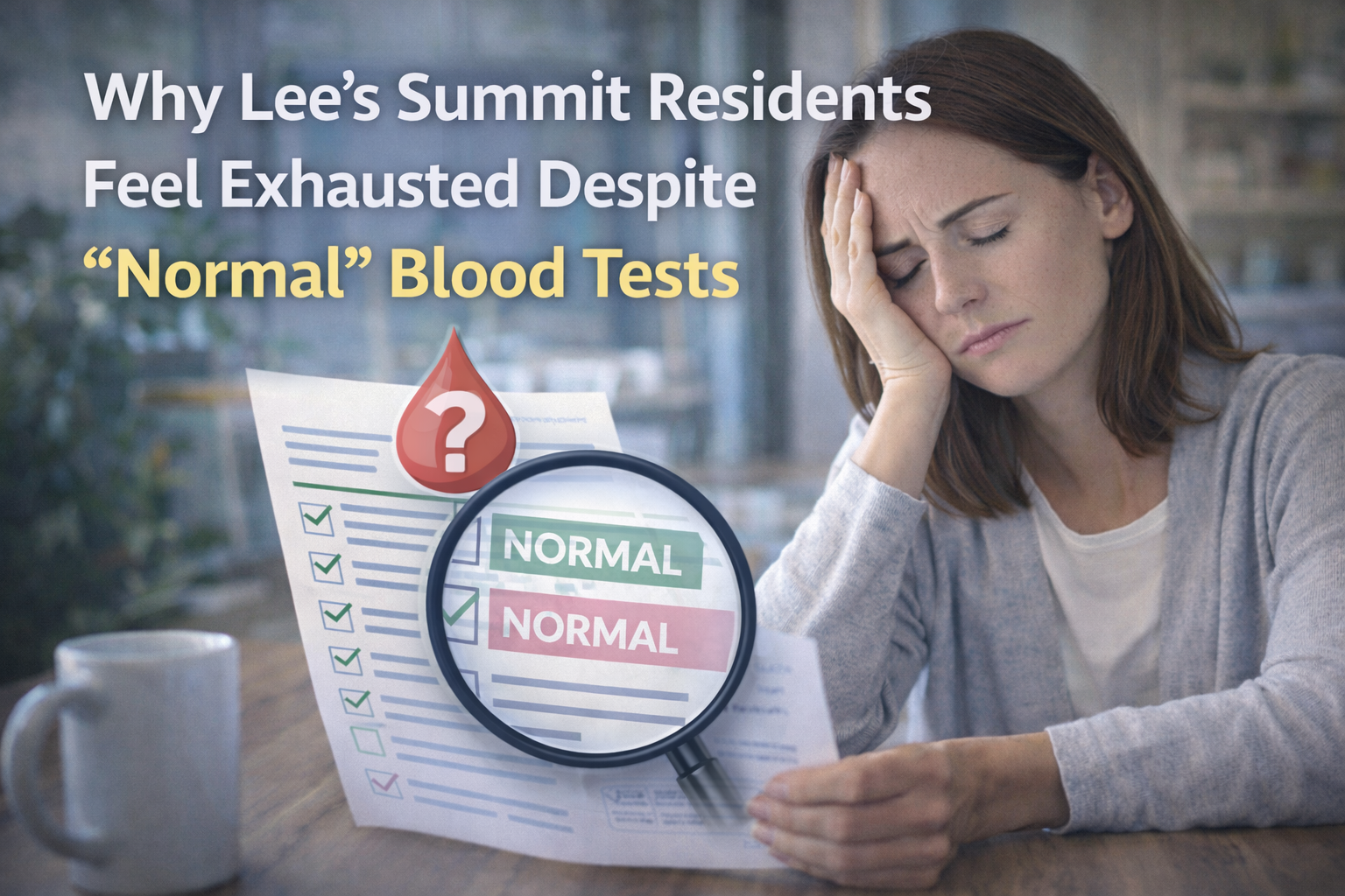 Why Lee's Summit Residents Feel Exhausted Despite "Normal" Blood Tests