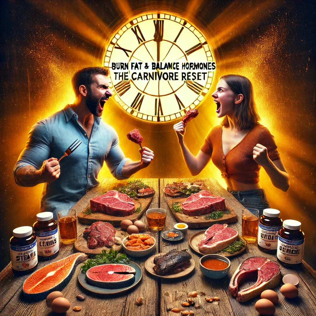 15-Hour Fast + Carnivore Diet: The Daily Metabolic Reset for Fat Loss, Energy & Hormone Health