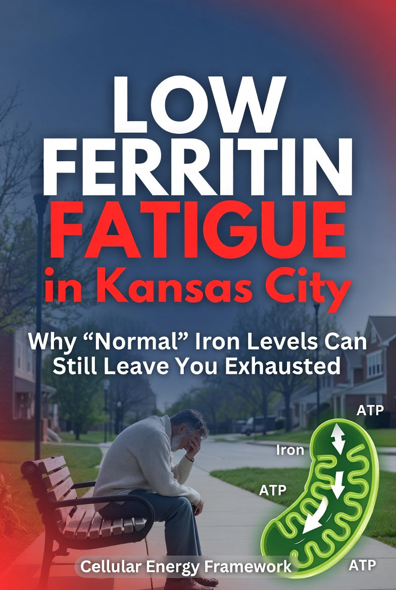 Low Ferritin Fatigue Symptoms in Kansas City: Why “Normal” Iron Levels Can Still Leave You Exhausted