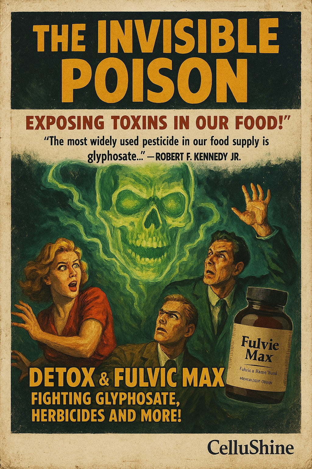 The Chemical Crisis in Our Food: How CelluShine Detox and Fulvic Max Help Fight Glyphosate and Modern Toxins