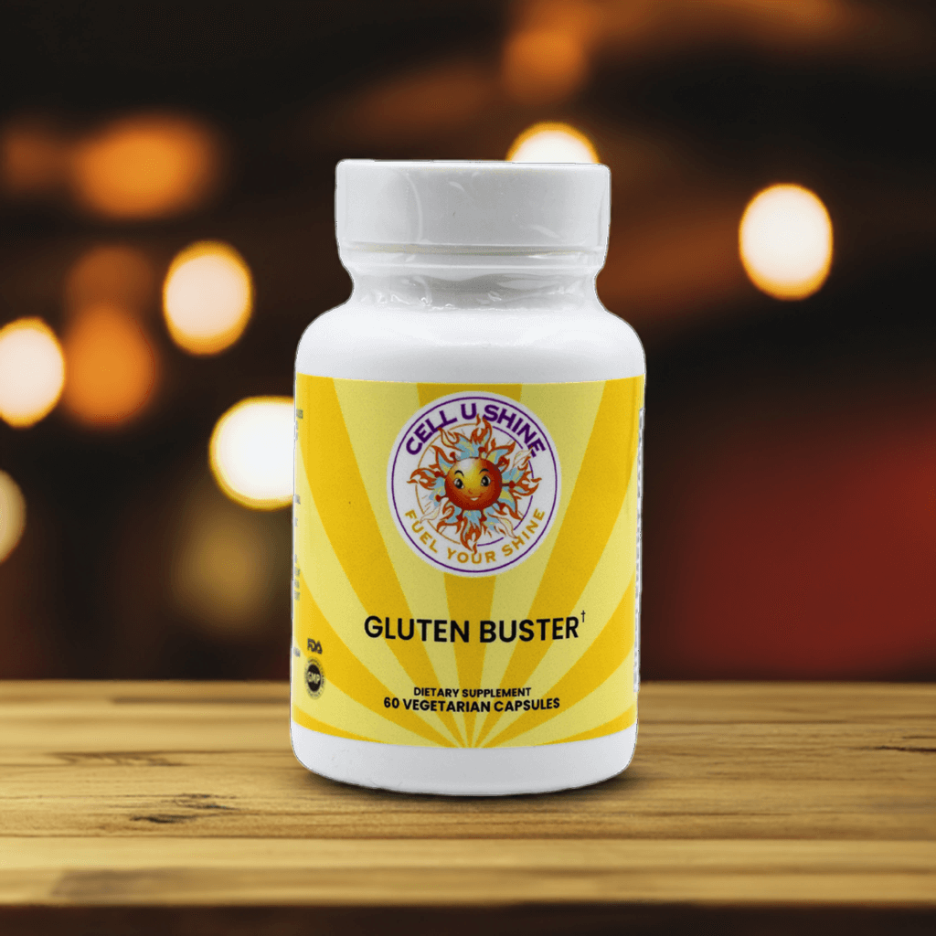 Gluten Buster – Advanced Enzyme & Probiotic Support for Gluten Digestion