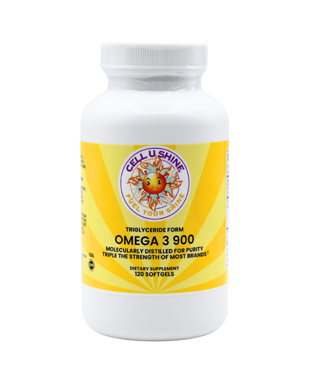 Omega 3 900– Ultra-Pure, High-Strength Fish Oil