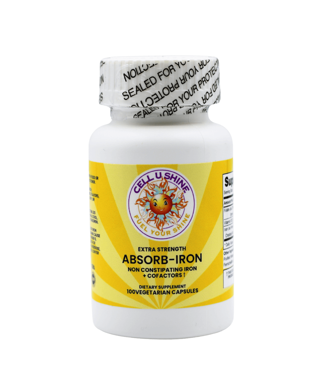 Absorb-Iron - High Absorption, Gentle Iron for Energy, Focus & Strength