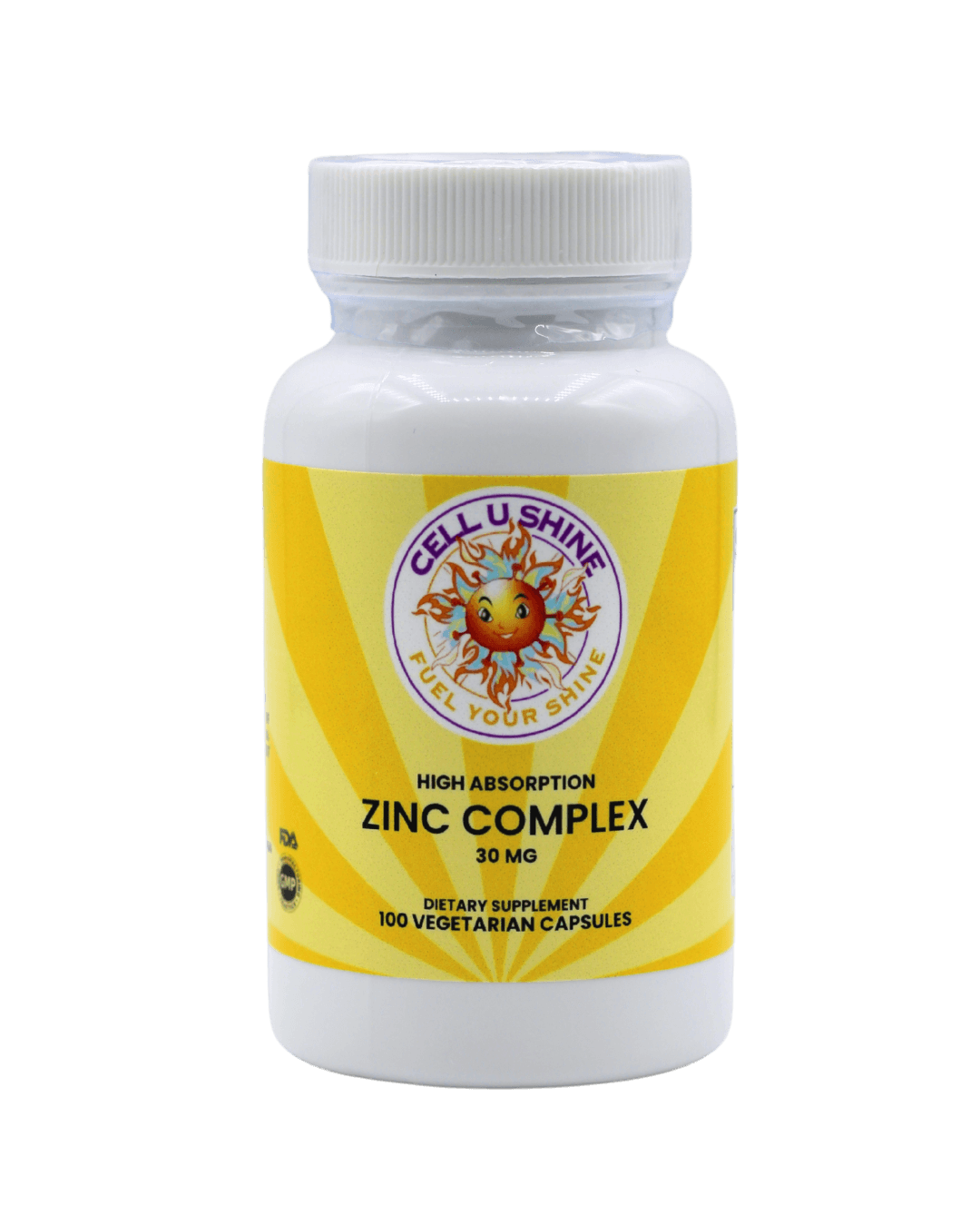 Zinc Complex 30mg -Most absorbable form of zinc available