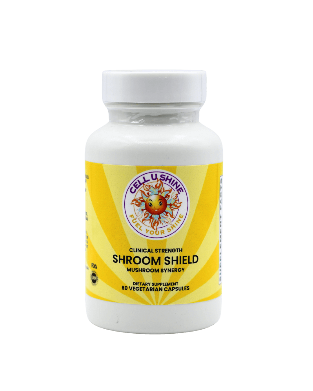 Shroom-Shield Mushroom Synergy - 9 revered functional mushrooms