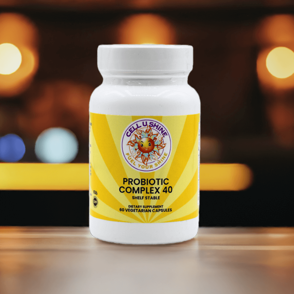 Probiotic Complex 40 – Shelf Stable - Advanced Digestive & Immune Support