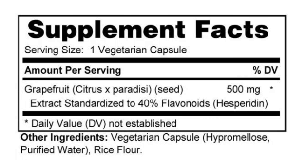 GFSE Double – Potent Grapefruit Seed Extract for Immune & Antioxidant Support