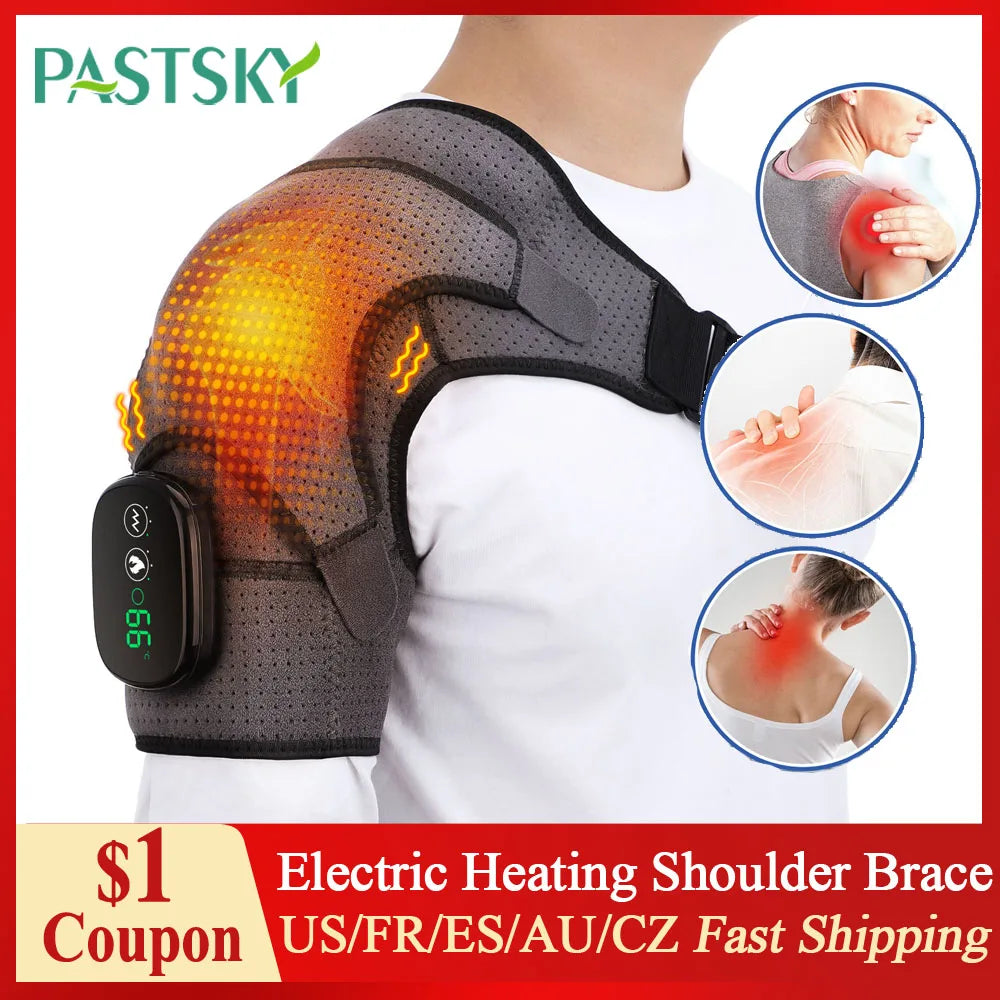 Electric Heating Shoulder Massager