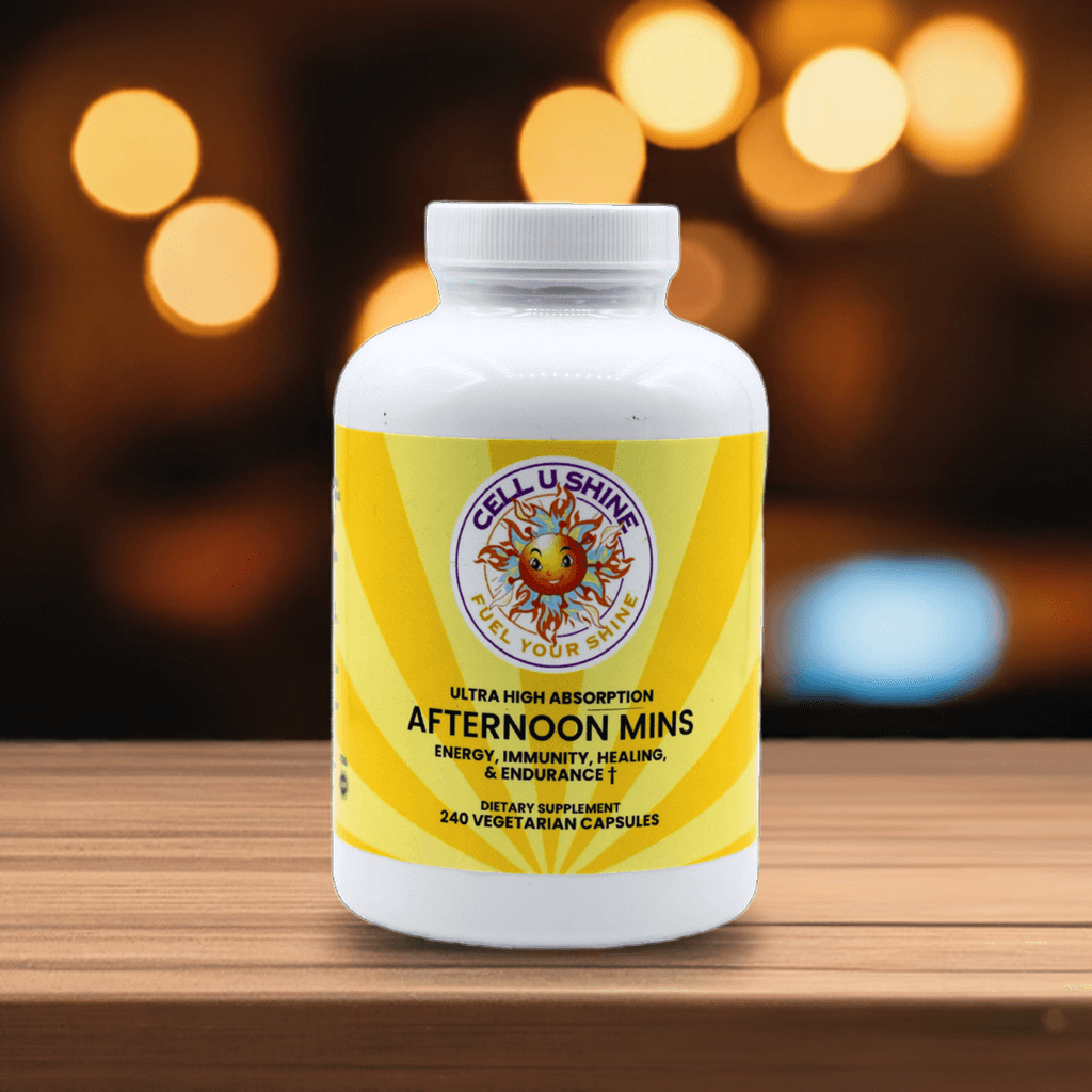 Afternoon Min’s— Midday Mineral Support for Energy, Muscle Function & Total Wellness