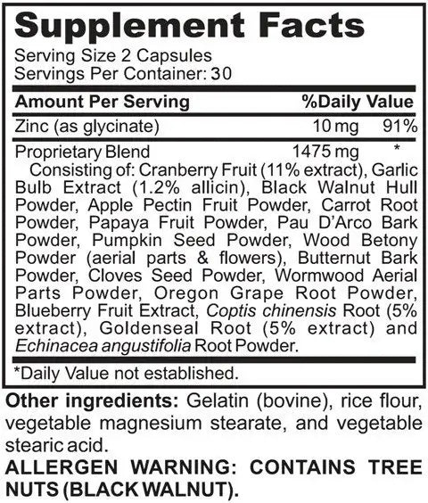 Para-Flush - A powerful, full-spectrum cleanse to help remove microbes
