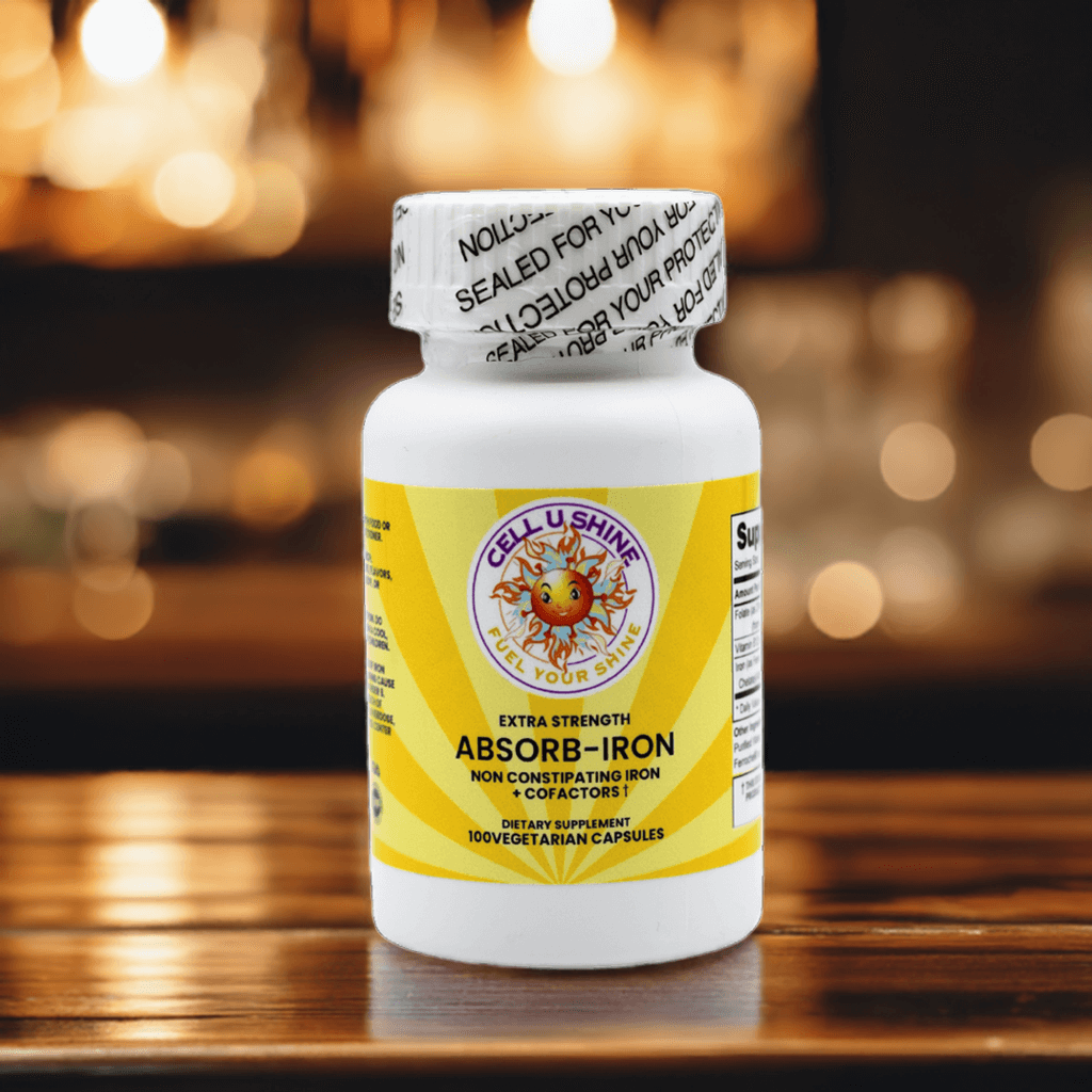 Absorb-Iron - High Absorption, Gentle Iron for Energy, Focus & Strength