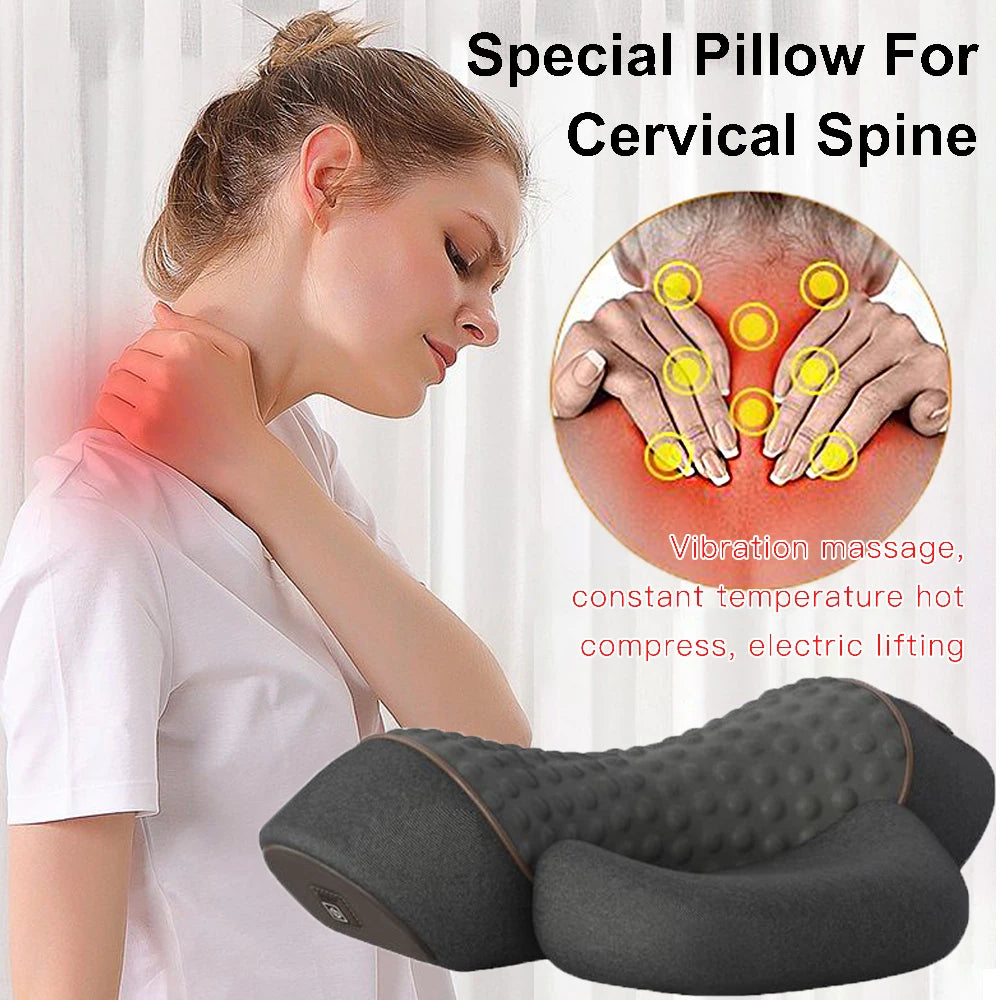 Electric Heated Neck & Cervical Pillow