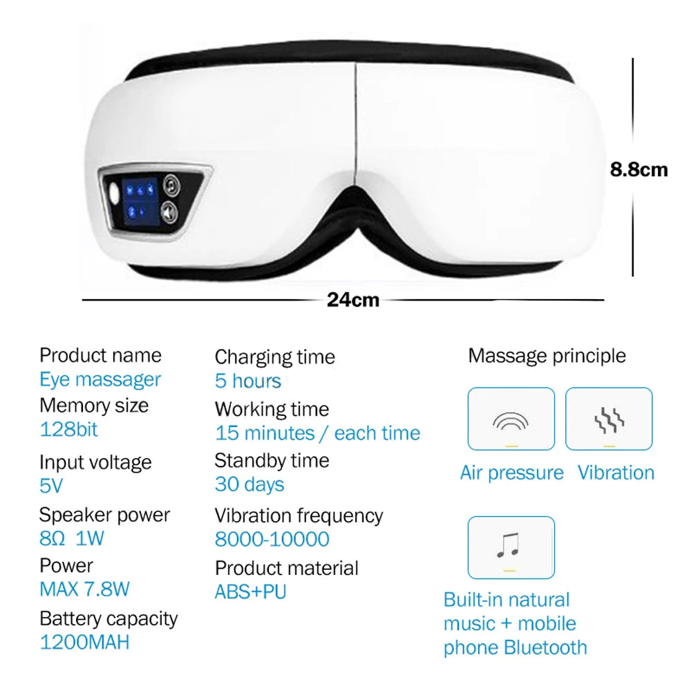 6D Smart Eye Massager