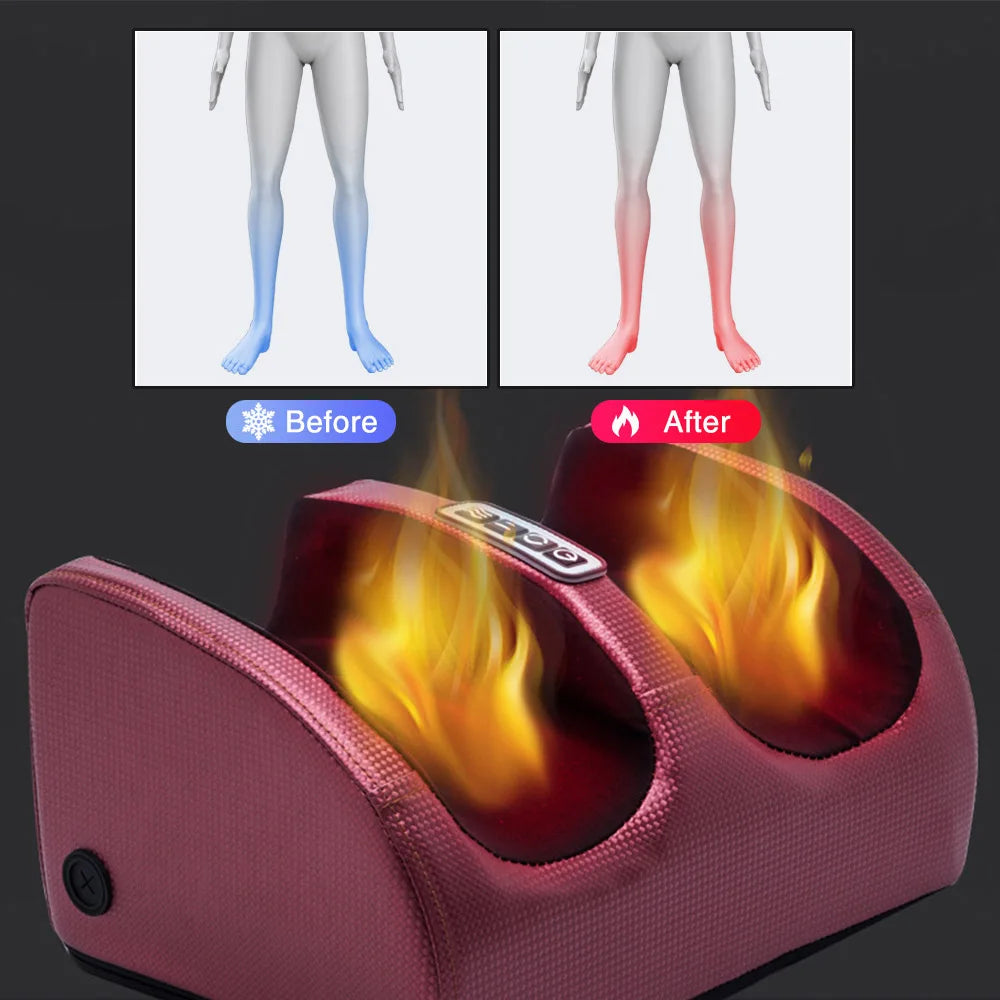 Electric Heated Foot Massager