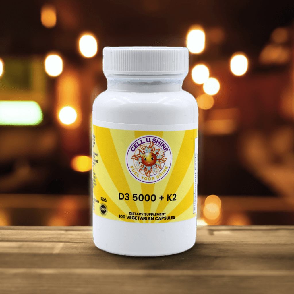 D3 5000 + K2 – Superior Bone & Immune Health Support
