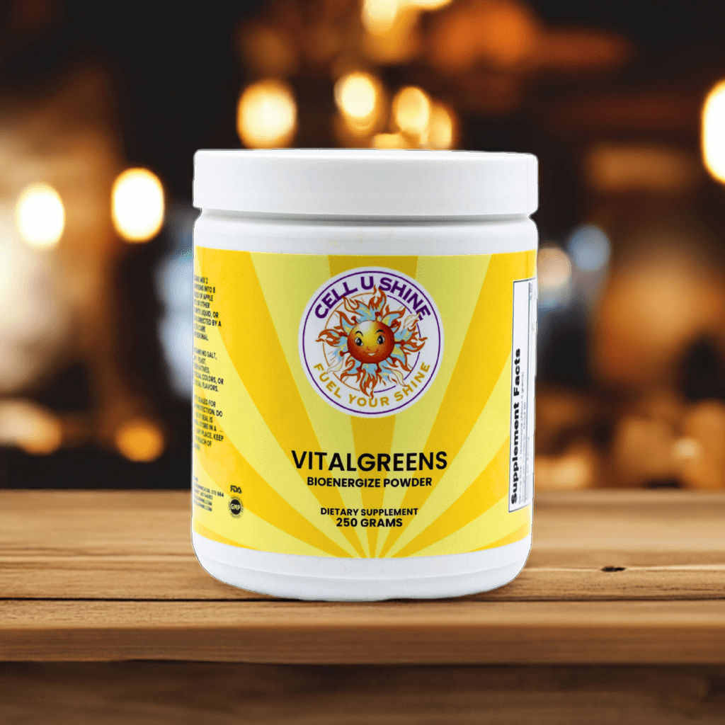 VitalGreens BioEnergize Powder – Supercharged Greens + Adaptogens + Antioxidants