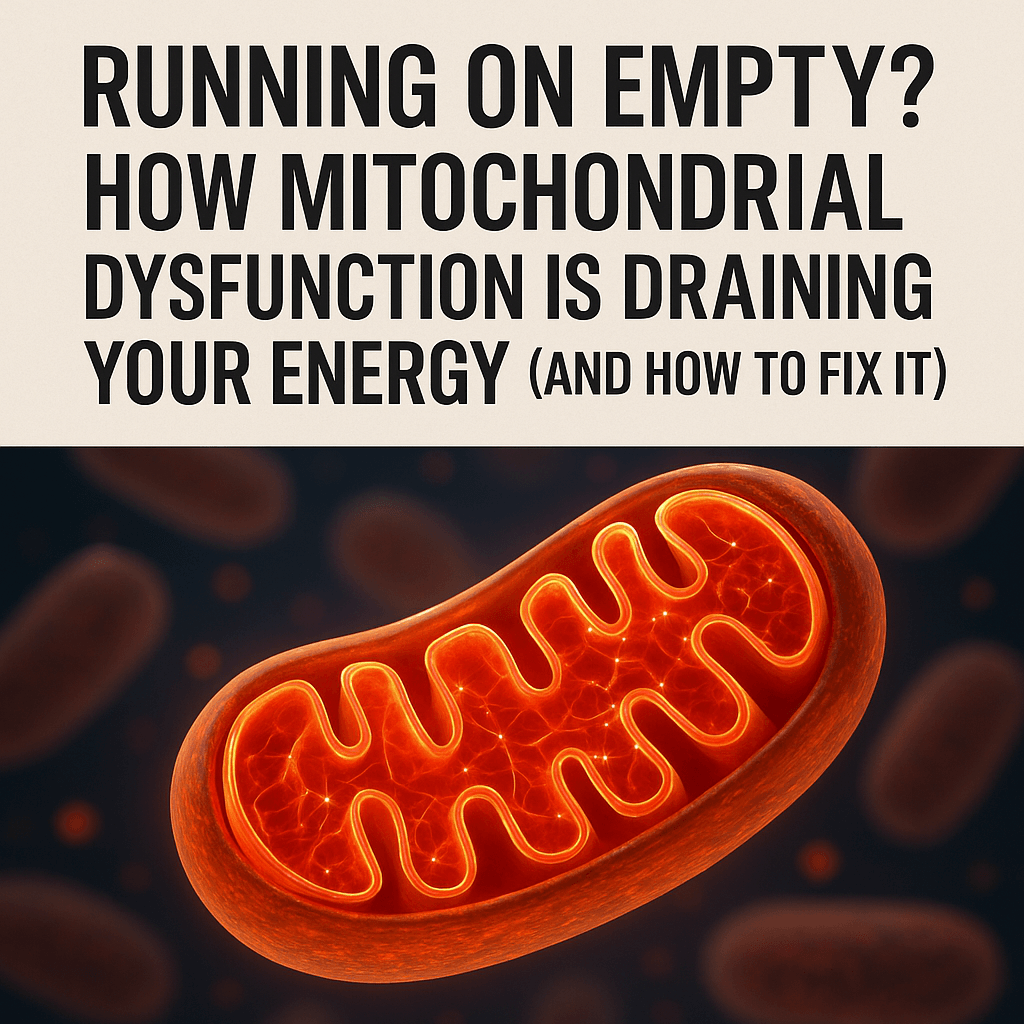 Running on Empty? How Mitochondrial Dysfunction Is Draining Your Energy (And How to Fix It)