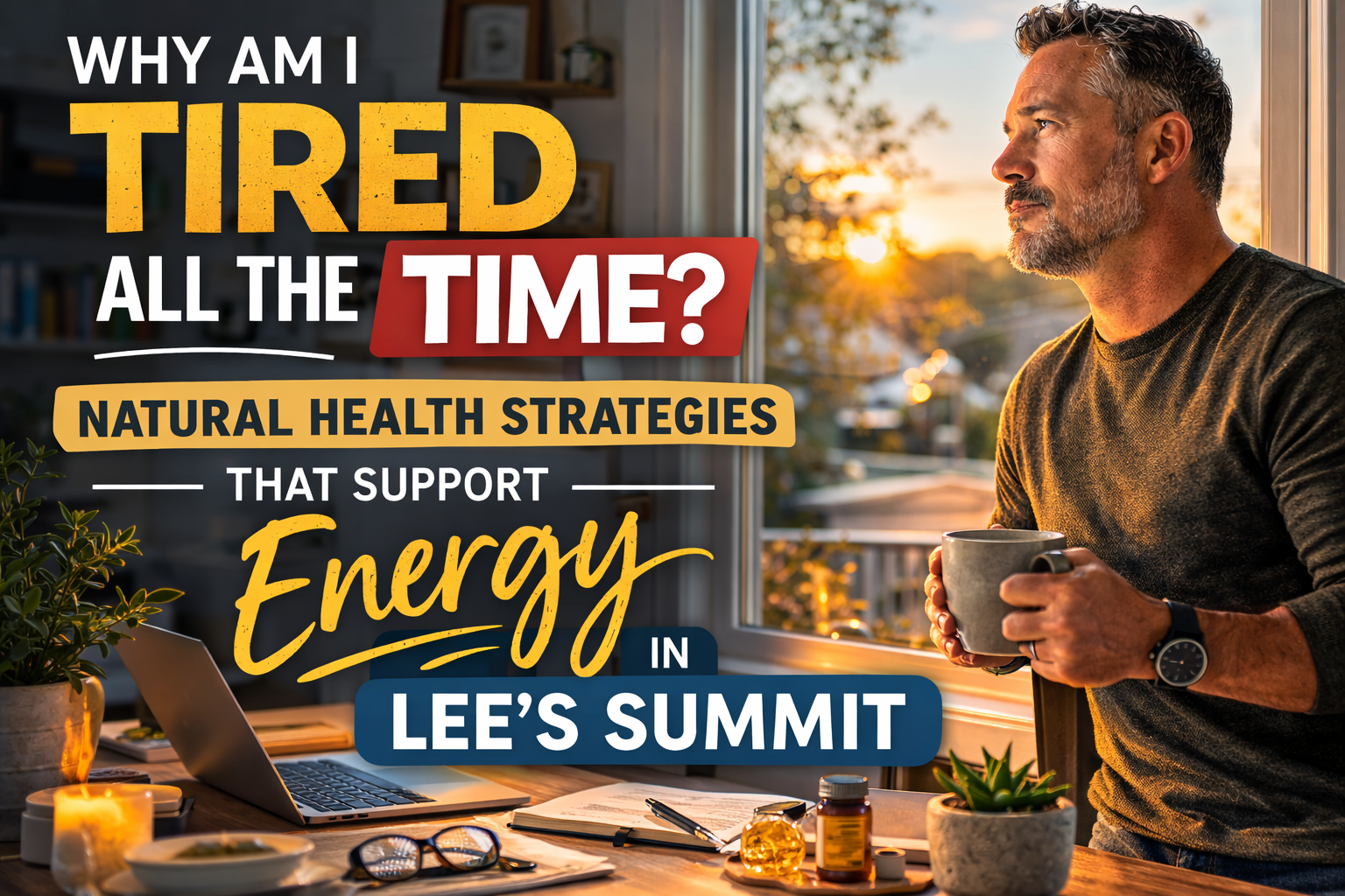 Lee's Summit resident feeling persistent tiredness despite normal labs – a common experience in Kansas City metro communities