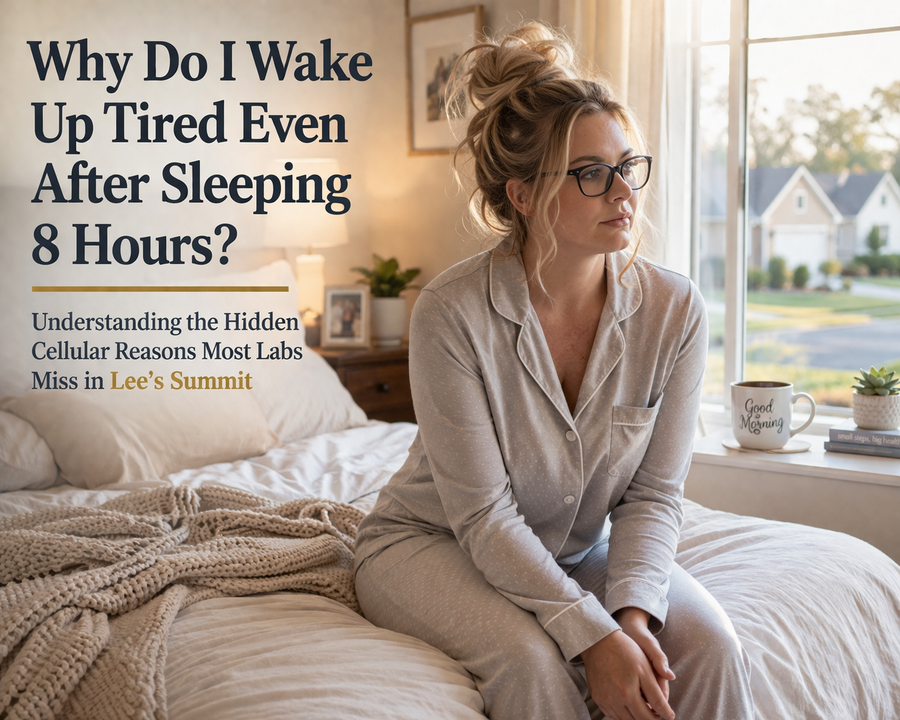 Why Do I Wake Up Tired Even After Sleeping 8 Hours? Understanding the Hidden Cellular Reasons Most Labs Miss in Lee’s Summit