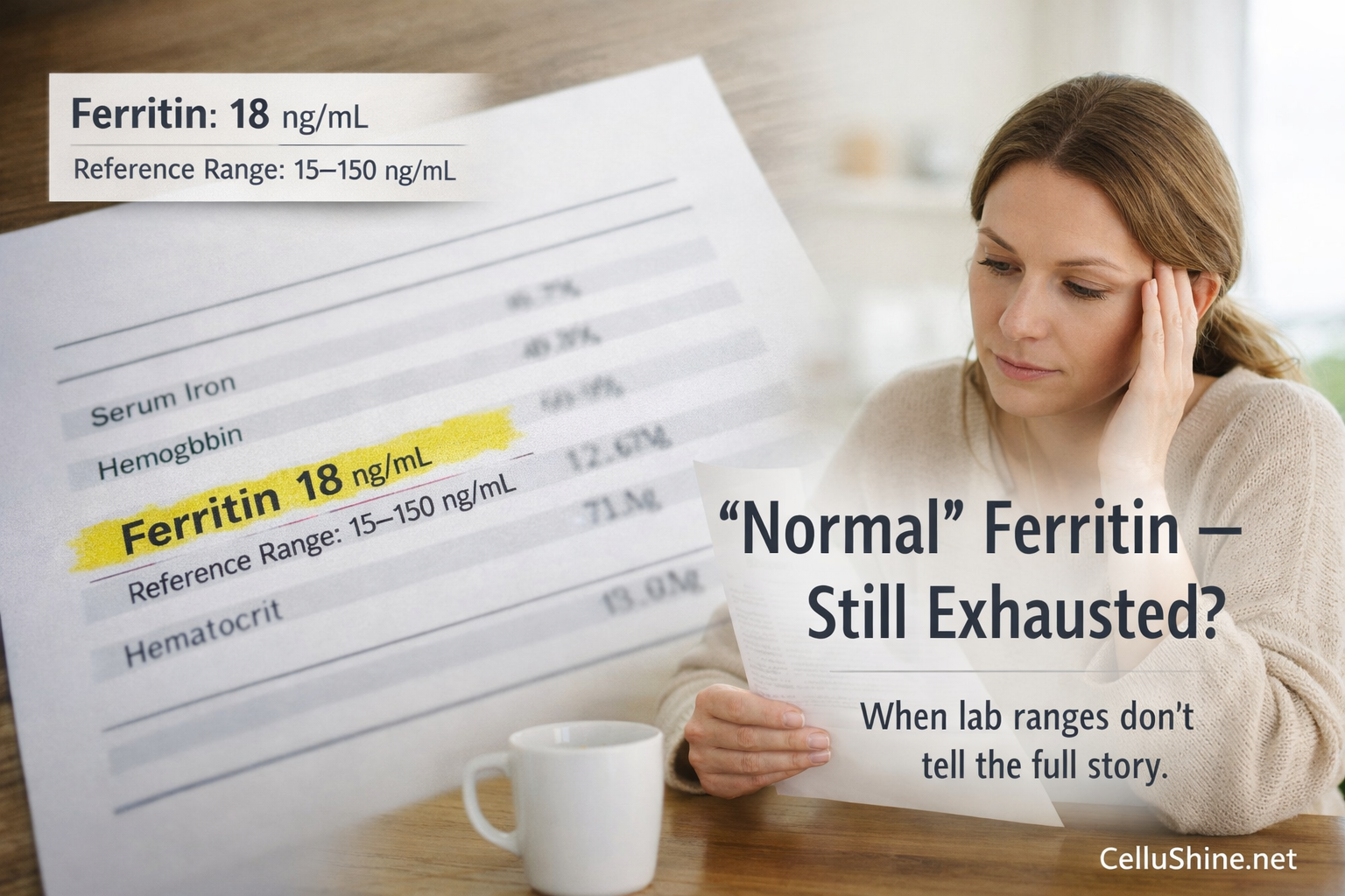 Ferritin Is “Normal” — So Why Are You Still Exhausted?