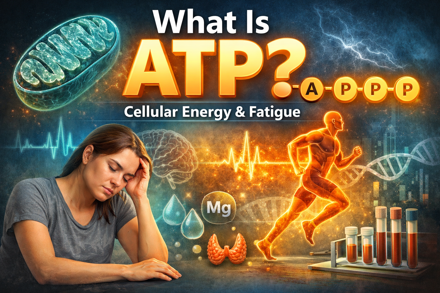 What Is ATP and Why It Matters for Energy, Fatigue, and Mitochondrial Health