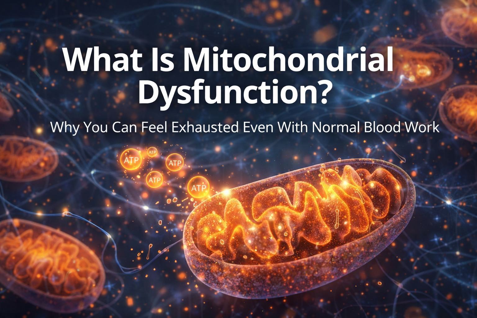 What Is Mitochondrial Dysfunction? Why You Can Feel Exhausted Even With Normal Blood Work