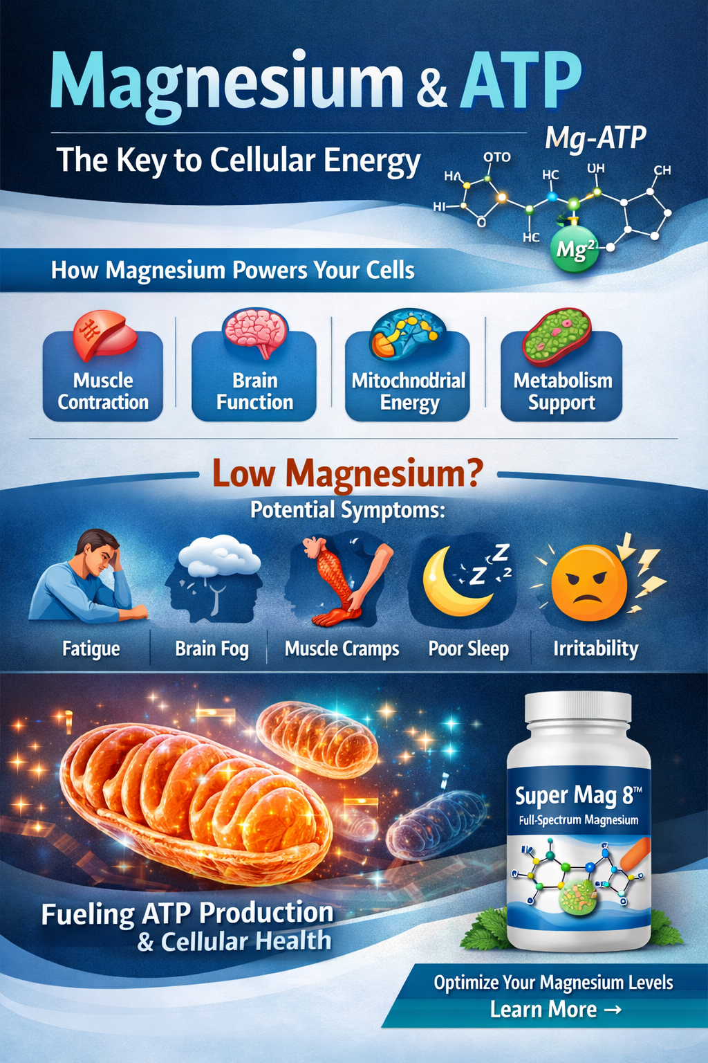 Magnesium and ATP: Why It Matters for Energy and Fatigue