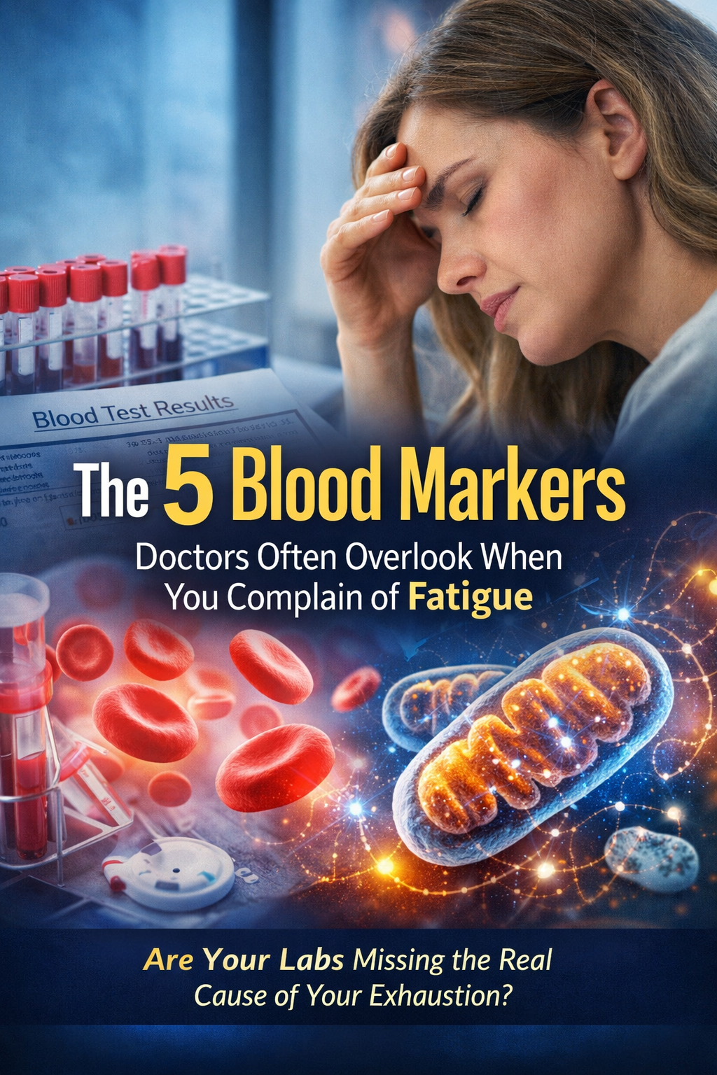 The 5 Blood Markers Doctors Often Overlook When You Complain of Fatigue