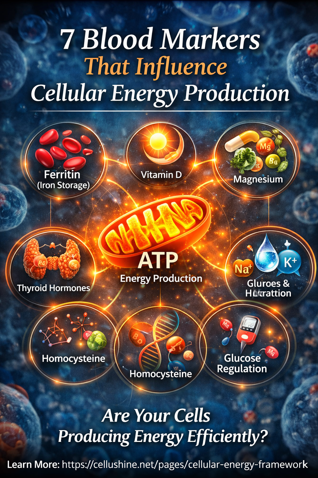7 Blood Markers That Influence Cellular Energy Production