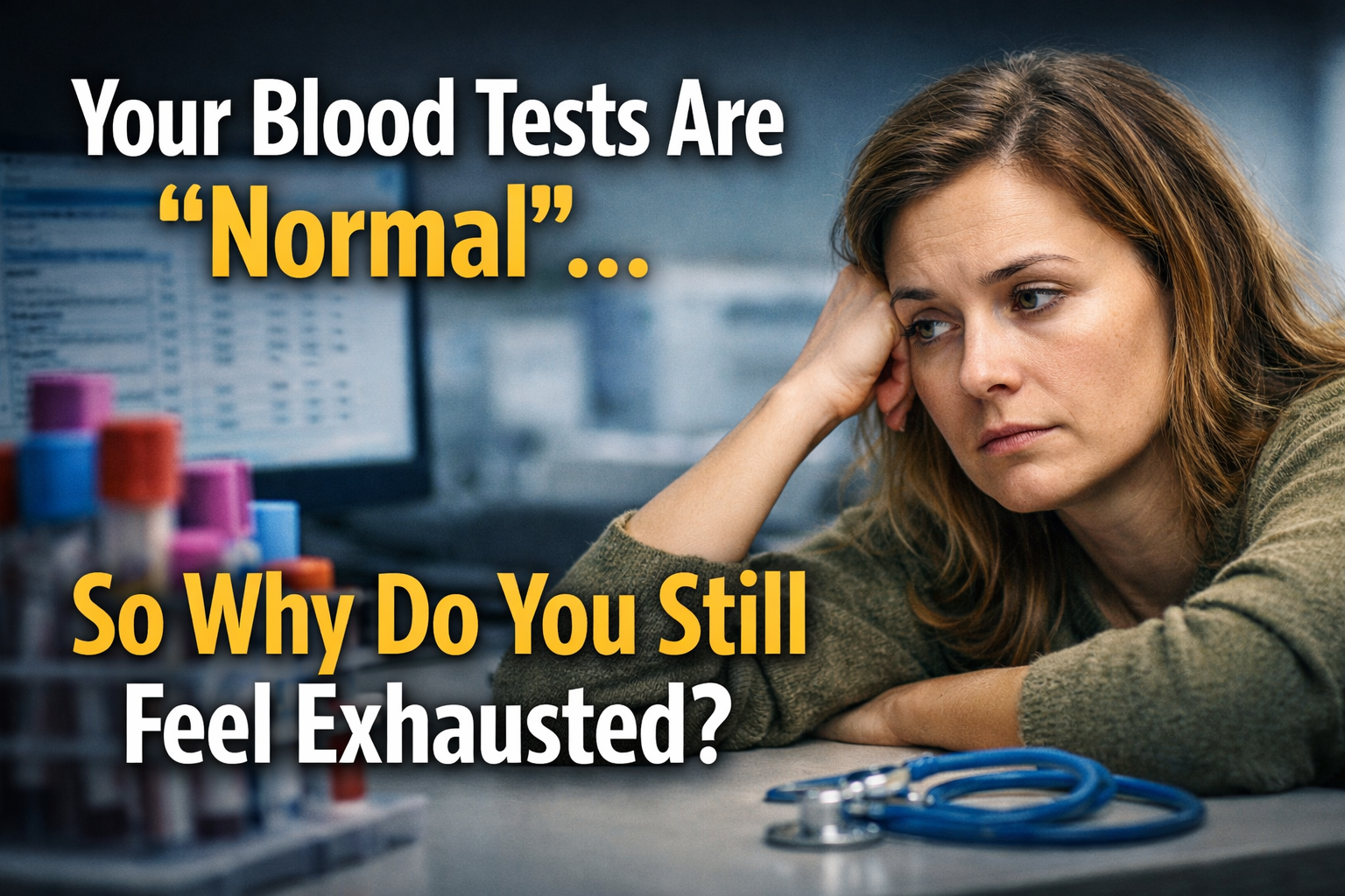 My Blood Tests Are “Normal”… So Why Do I Still Feel Exhausted?