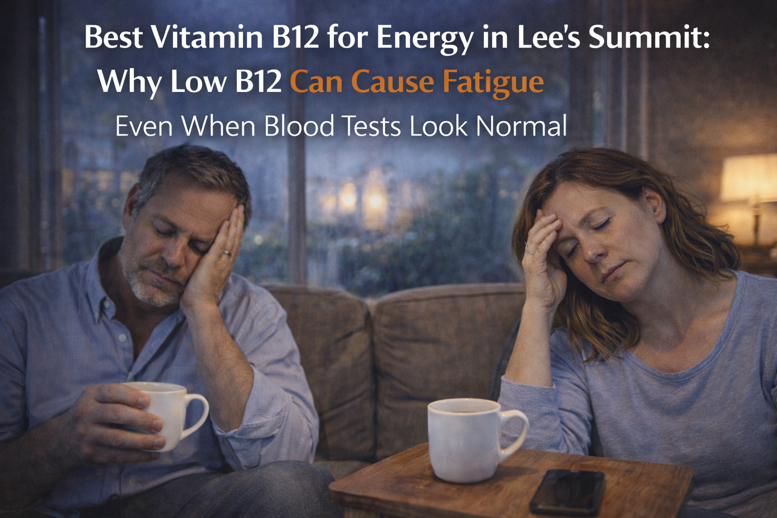 Best Vitamin B12 for Energy in Lee’s Summit – Low B12 Fatigue Normal Labs
