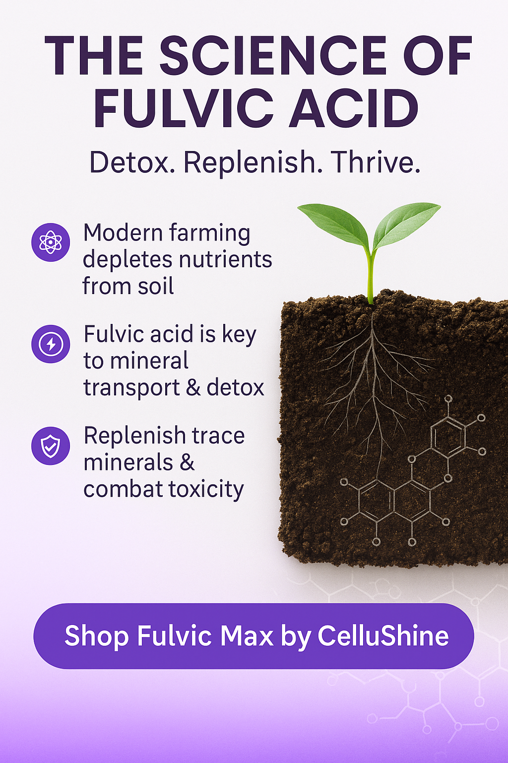 The Missing Mineral: Why Fulvic Acid Is the Daily Boost Your Body’s Begging For (And Why Fulvic Max Delivers It Best!)