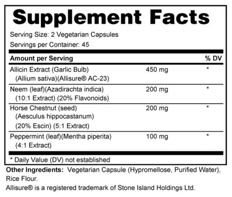 Allicin+ - Advanced Gut Defense & Parasite Support Formula
