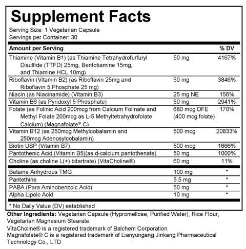 Complex B-Blast – Ultimate Energy & Vitality Formula