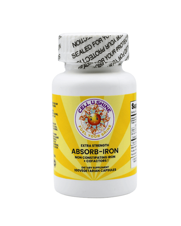 Absorb-Iron - High Absorption, Gentle Iron for Energy, Focus & Strength