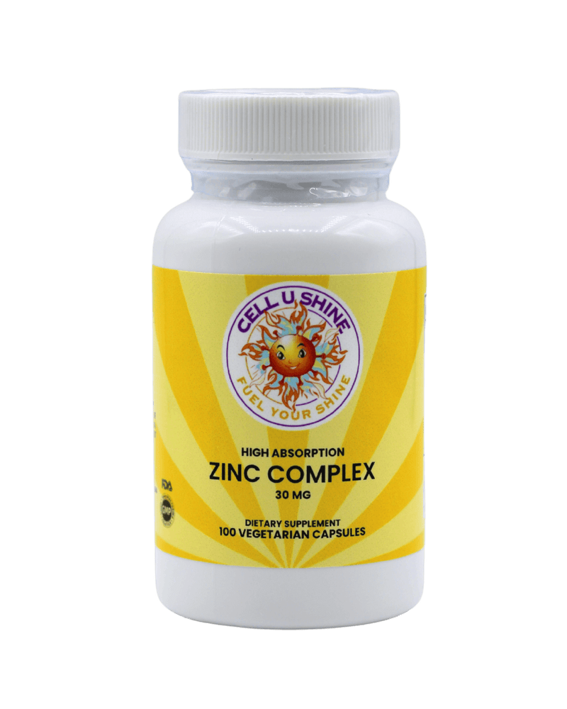 Zinc Complex 30mg -Most absorbable form of zinc available