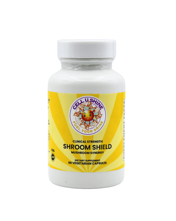Shroom-Shield Mushroom Synergy - 9 revered functional mushrooms