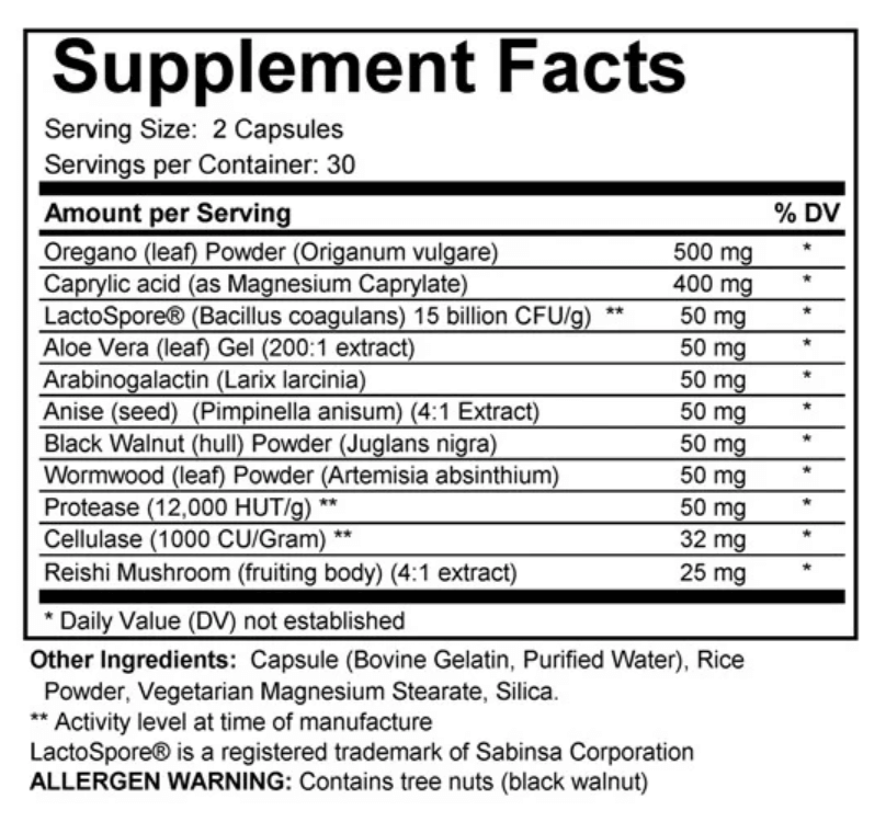 Candida Complex – Natural Support for Balanced Gut Health