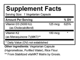 D3 5000 + K2 – Superior Bone & Immune Health Support