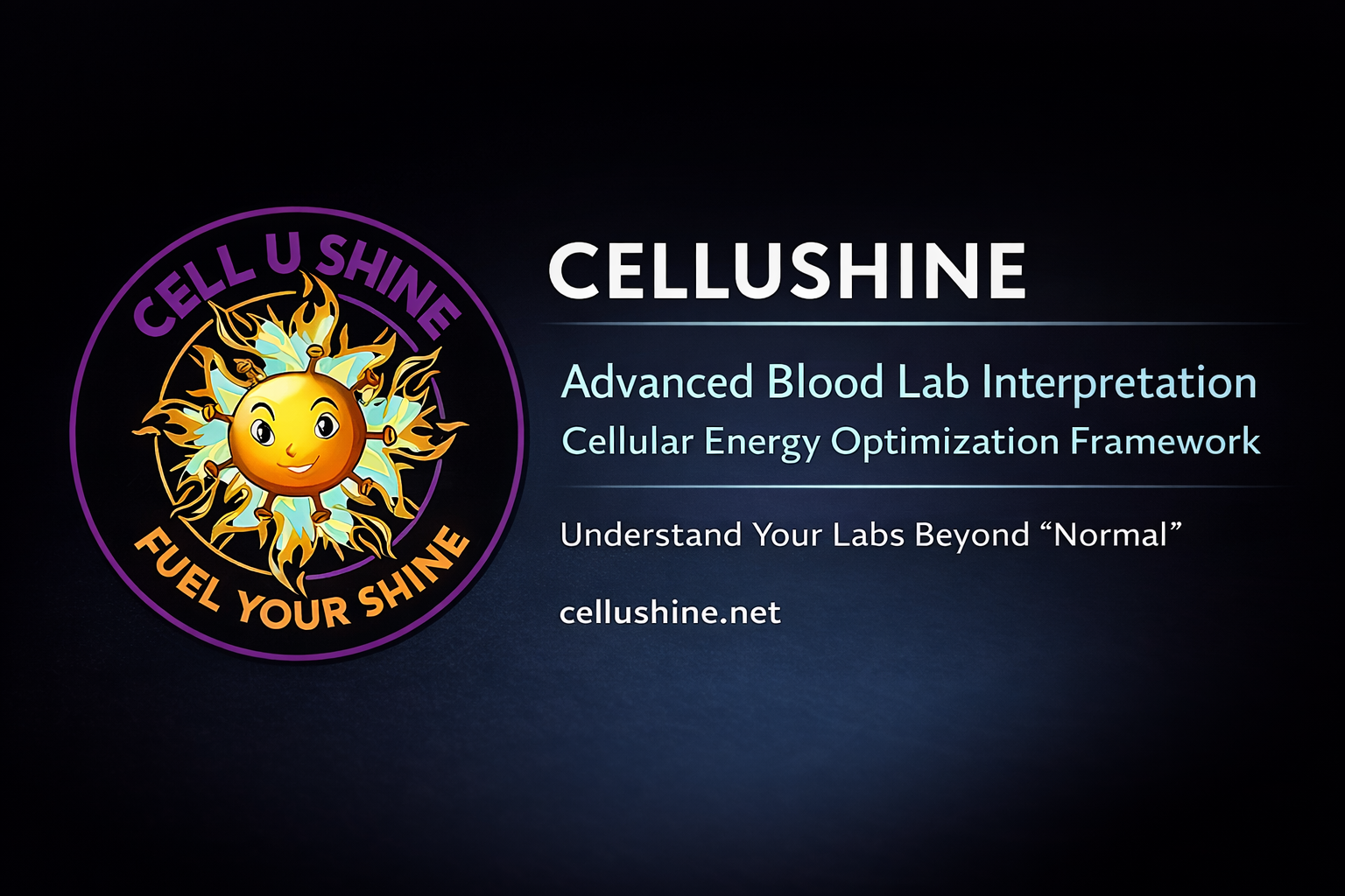 CelluShine, Advanced blood lab interpretation