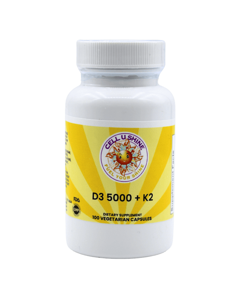 D3 5000 + K2 – Superior Bone & Immune Health Support