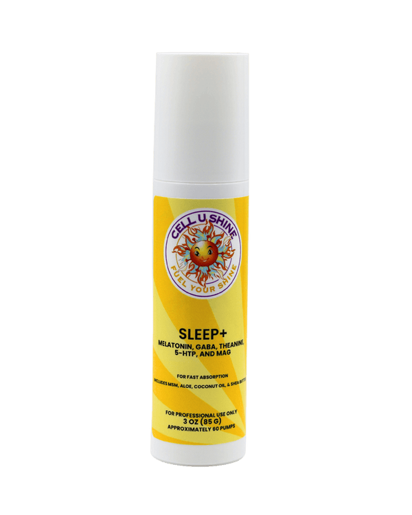 Sleep+ – Melatonin, GABA, Theanine, 5-HTP and Mag - Relax. Restore. Sleep Deeply