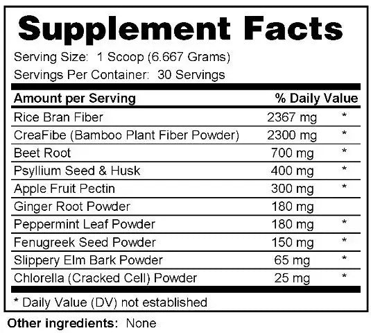 Supreme Fiber- Gut Health, Clean Digestion & Daily Detox