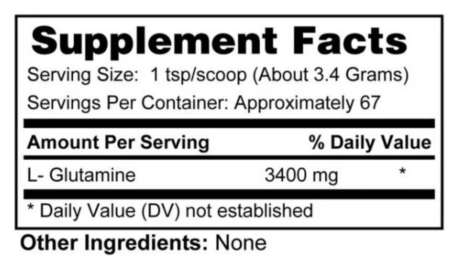 Glutamine – Premium Support for Gut, Muscle & Immune Health