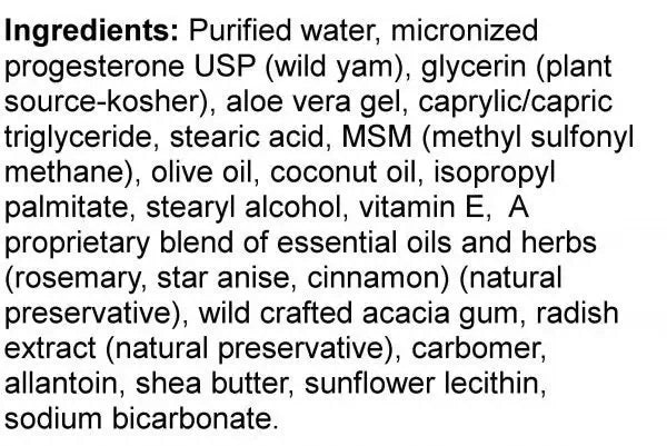 Progesterone 50 - Bio-identical Progesterone Cream