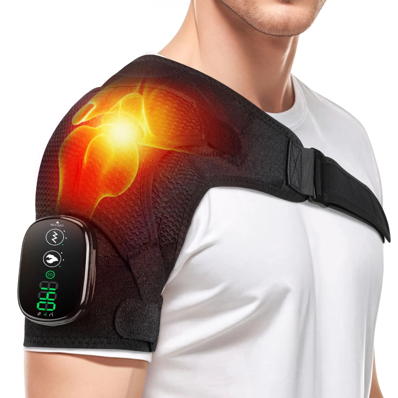 Electric Heating Shoulder Massager
