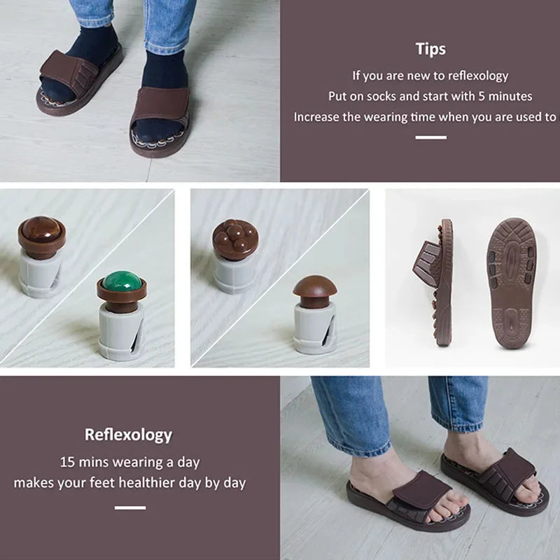 Reflexology Therapy Shoes for Pain Relief & Relaxation
